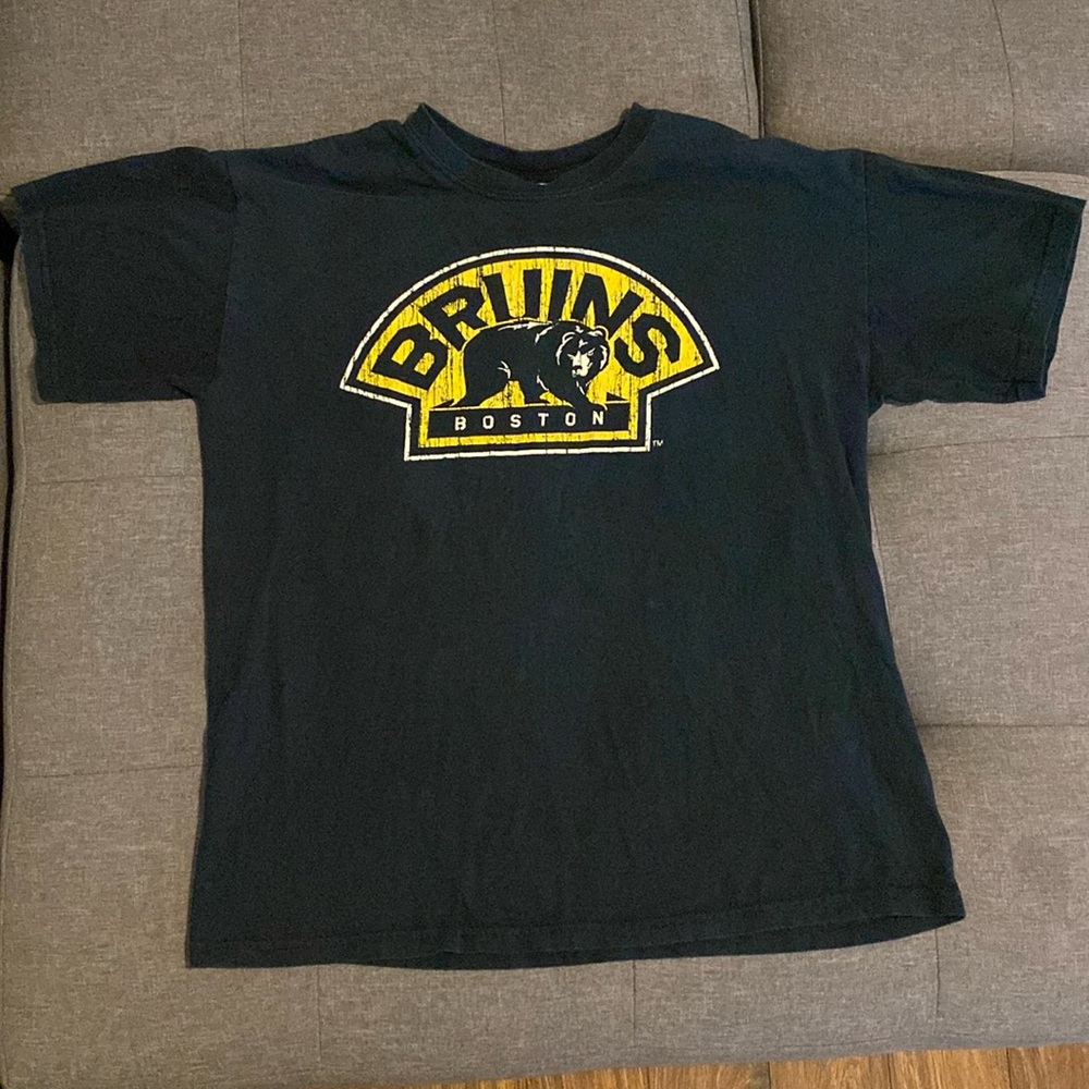 Boston Bruins NHL Hockey Short Sleeve Retro T-Shirt Men’s Size Medium